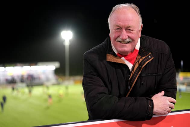 MORALE BOOST: But Scarborough Athletic chairman Trevor Bull has warned there are still challenges ahead (Image: Richard Ponter)