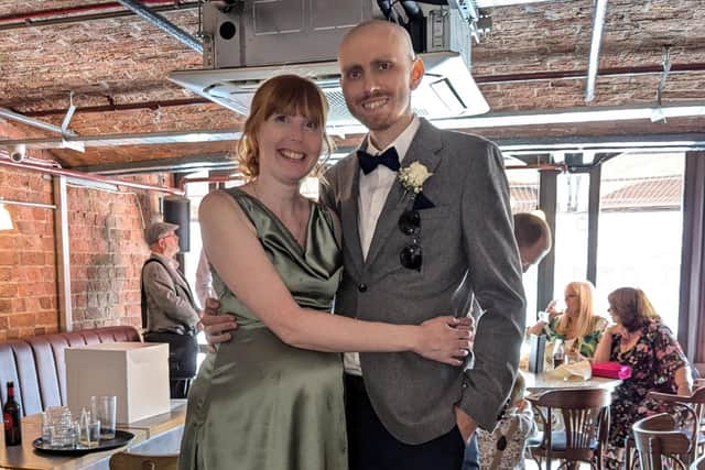 Helen Nuttall and her brother Rob Schenck.