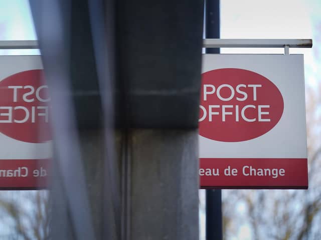 A general view of a Post Office in London. PIC: Yui Mok/PA Wire