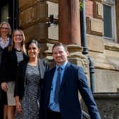 Pictured left to right: Tessa Beaumont, paralegal, corporate; Lindsay Dixon – partner, commercial litigation; Manpreet Bhambra – colicitor, commercial property; Richard Coulthard – director & head of corporate.