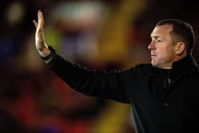 Barnsley manager Neil Collins. Picture: Bruce Rollinson.