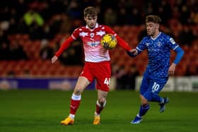 Barnsley midfielder Luca Connell, pictured in action against Carlisle United in January. Picture: Bruce Rollinson.