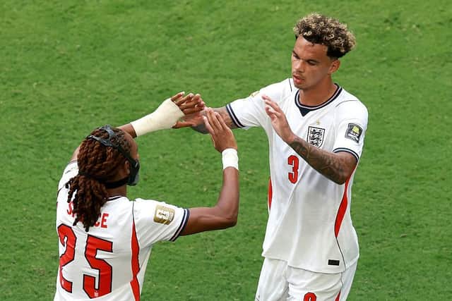 FULL-BACK OPTIONS: Djed Spence (left) and Nico O'Reilly (Image: Elsa/Getty Images)