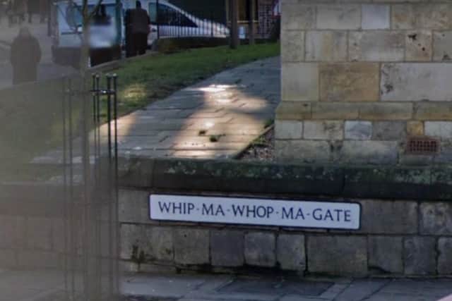 Whip-Ma-Whop-Ma Gate, York. (Pic credit: Google)