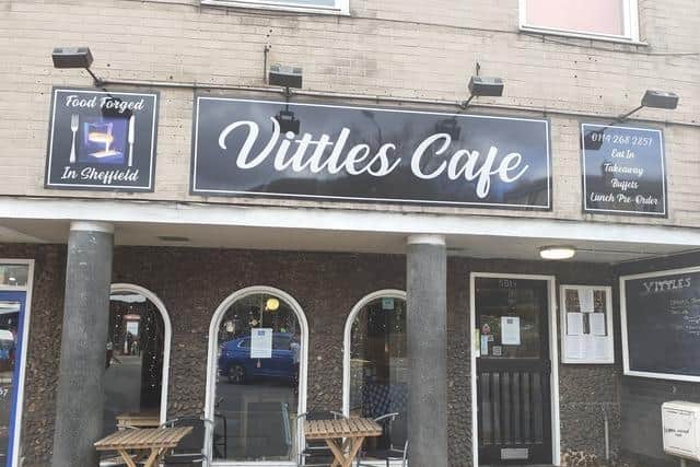 Vittles Cafe, on Glossop Road, in Broomhill, Sheffield, had been running since 1986