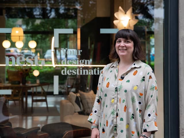 Toni Anne Dunleavy is the managing director at luxury furniture and lighting experts Nest.co.uk, which recently opened a new design showroom at the Park Hill development.
