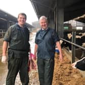 Peter Wright and fellow vet Matt Smith on The Yorkshire Vet. (Pic credit: Daisybeck Studios / The Yorkshire Vet returns on Tuesday at 8pm on Channel 5)
