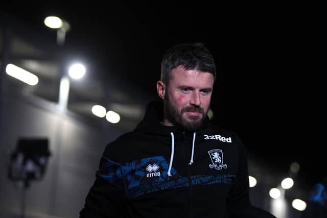 Michael Carrick's Middlesbrough are set to visit Fratton Park to face Portsmouth. Image: George Wood/Getty Images
