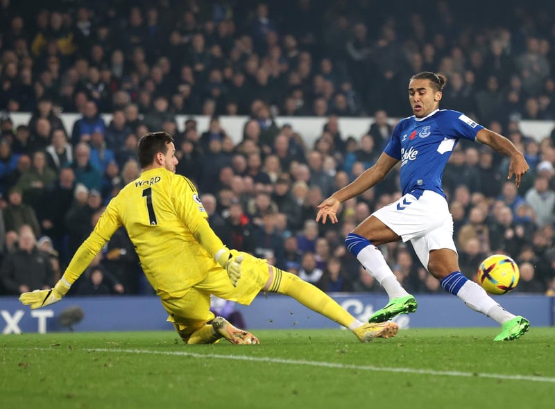 The Leicester City goalkeeper kept a clean sheet as his side won 2-0 against Everton at Goodison Park