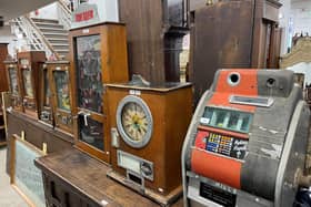 Collection of rare 1930s arcade games which are set for auction on March 12