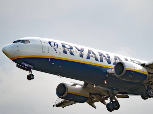 Ryanair has reported profits after tax soaring nearly four-fold for the three months to the end of June. (Photo by Nicholas.T.Ansell/PA Wire)
