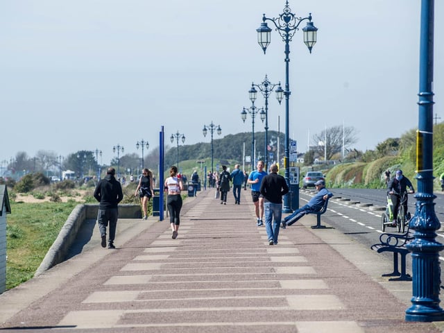Eastney, Portsmouth had 1323.5 Covid-19 cases per 100,000 people in the latest week, January 27, a rise of 31.4 per cent from the week before.