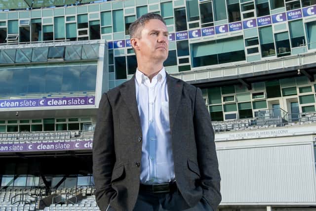 Tall order: Stephen Vaughan, the Yorkshire chief executive, is trying to take the club forward but its hands remain tied to a significant extent. Picture by Allan McKenzie/SWpix.com