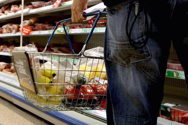 Grocery price inflation slowed down at the second fastest rate since records began over the past month but shoppers still face higher prices across “every supermarket shelf”, figures show. (Photo by Julien Behal/PA Wire)