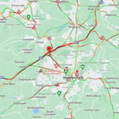 M62 delays: Major delays of almost THREE HOURS on M62 in Yorkshire due to serious crash
CC THE AA