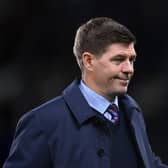 LONDON, ENGLAND - OCTOBER 20: Steven Gerrard, Manager of Aston Villa reacts following defeat in  the Premier League match between Fulham FC and Aston Villa at Craven Cottage on October 20, 2022 in London, England. (Photo by Justin Setterfield/Getty Images)