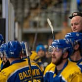 Double bid: Leeds Knights head coach Ryan Aldrige takes his NIHL title-winners into the play-offs this weekend. (Picture: Oliver Portamento)