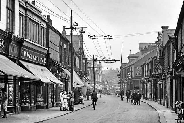 Woolworth's Mexborough nr Rotherham. Peter Tuffrey collection