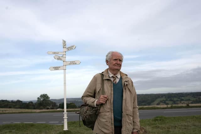 A still from The Unlikely Pilgrimage of Harold Fry, which was partly shot in Yorkshire.