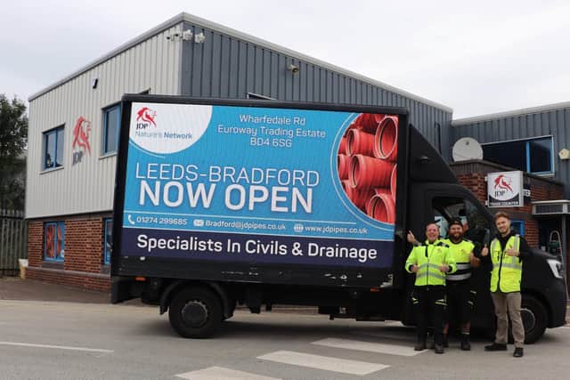 JDP has announced the opening of a £3 million flagship branch in Bradford, West Yorkshire.