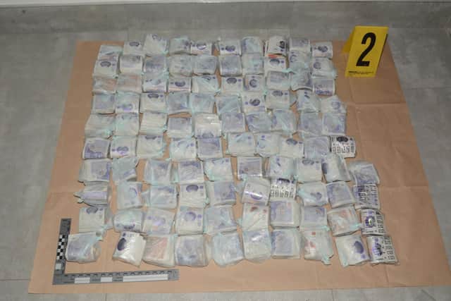 The total amount recovered was just short of £1 million according to police.