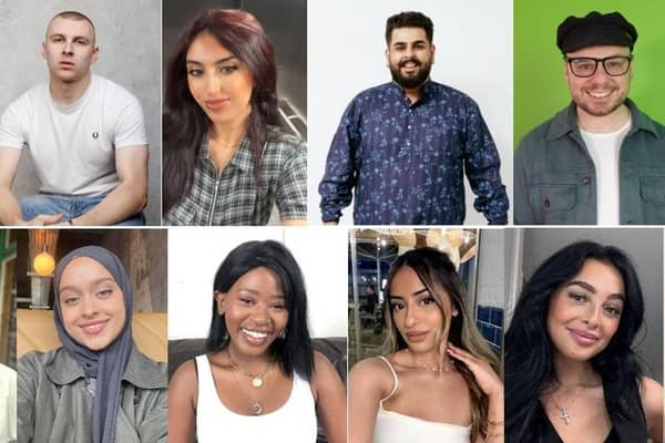 Eight of the 14 shortlisted for the BBC talent search.