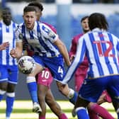 PROBING: Will Vaulks tries to find a way through for Sheffield Wednesday