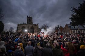 The Haxey Hood 2020, the last year it was held