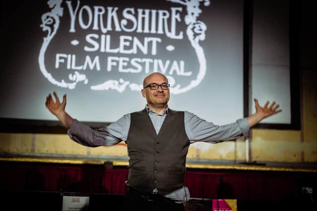 Jonny Best, Artistic Director of Yorkshire Silent Film Festival. Image: Robin Zahler