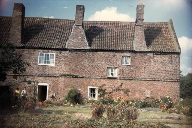 Elmswell Old Hall in the 1960s, when it was last occupied