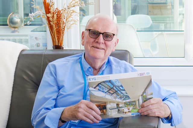 Trevor Bottomley has returned to the world of work aged eighty-five as a sales consultant at former employer EYG