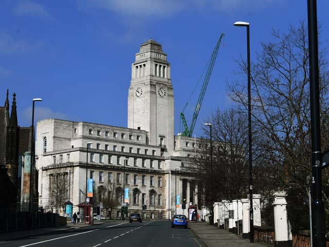 University of Leeds' Parkinson Building. PIC: Jonathan Gawthorpe