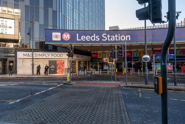 A view of Leeds Train Station. (Pic credit: James Hardisty)