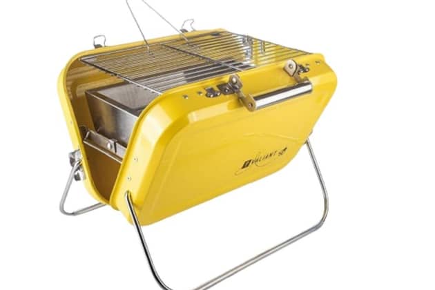 Valiant Portable Folding Picnic BBQ – Yellow, Currently priced at £49.99.