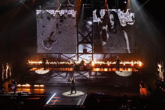 Evanescence performing at the First Direct Bank Arena, Leeds. Picture: Neil Chapman/Unholy Racket Music Pics
