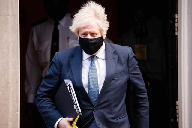 Boris Johnson will address the public at 5pm today (Getty Images)