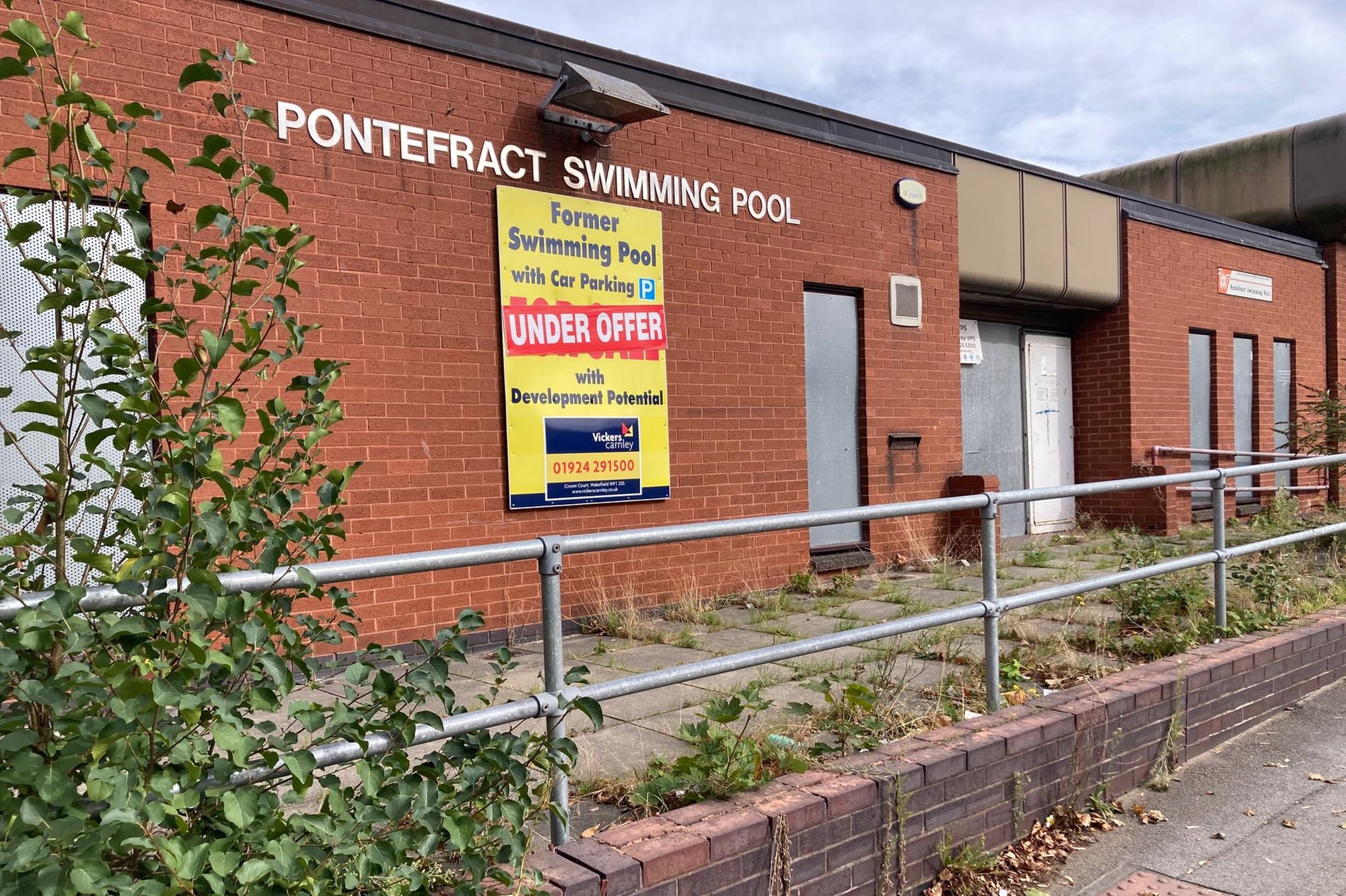 Offer made to buy former Yorkshire swimming pool site left vacant for five years