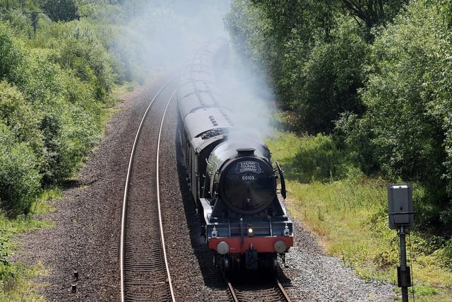 The Flying Scotsman passed through Beighton en route to York from London.