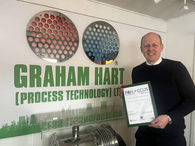 Chris Hart, Managing Director of Graham Hart Process Technology