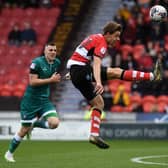 MOMENTUM: Doncaster Rovers striker Joe Ironside has scored five goals in as many games
