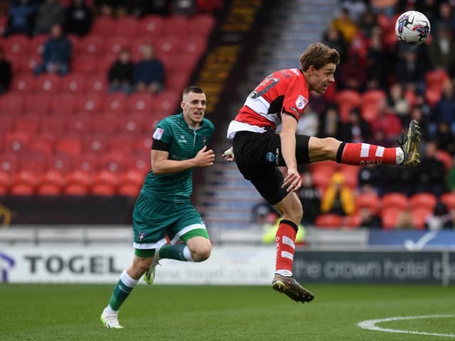 MOMENTUM: Doncaster Rovers striker Joe Ironside has scored five goals in as many games