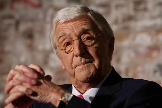 Sir Michael Parkinson. (Photo by Lisa Maree Williams/Getty Images)