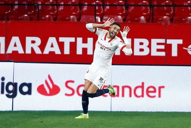 West Ham United have tabled an offer of £30.3m for Sevilla striker Youssef En-Nesyri. (Il Milanista) 

(Photo by Fran Santiago/Getty Images)