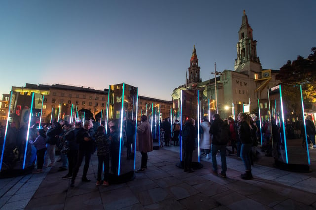 The first night of the two-night event was aimed at bringing people together and encouraging visitors to interact with the city in a series of new, fun and innovative ways.