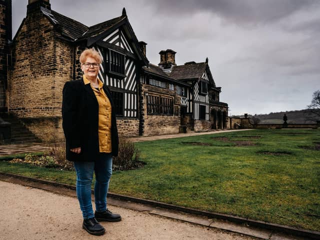 Gentleman Jack creator Sally Wainwright at Shibden Hall, Halifax, Anne Lister\'s historic home. Sally was granted the freedom of the borough in 2020. Picture: Calderdale Council