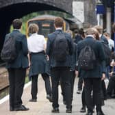 School children waiting arrival of a Northern service. (Pic credit: Northern)