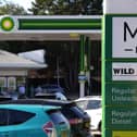 Fuel prices at a petrol station. PIC: Andrew Matthews/PA Wire