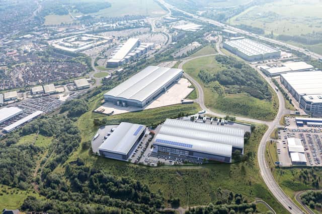 Construction has started on more than 200,000 sq ft of warehouse space after a company which supplies reusable packaging to food producers signed a deal for the largest building.