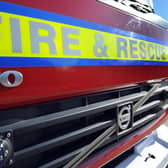 Fire services were called to the scene
