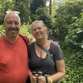 David Stephenson, 61, and his wife, Charlotte, 60, are two years and 30 countries into their mammoth trip - after road tripping through Africa.